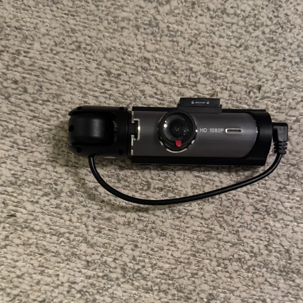 HD 1080P Black and Gray Dash Camera